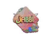 Sticker | jabbi (Holo) | Rio 2022