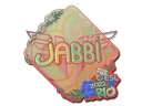 Sticker | jabbi | Rio 2022