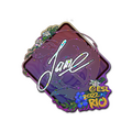 Sticker | Jame (Glitter) | Rio 2022