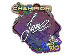 Jame (Glitter, Champion) | Rio 2022