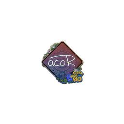 free cs2 skins Sticker | acoR (Glitter) | Rio 2022