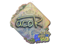 Sticker | acoR (Holo) | Rio 2022