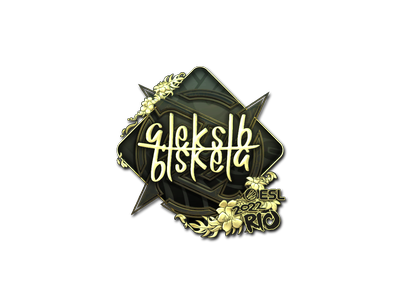 Sticker | Aleksib (Gold) | Rio 2022