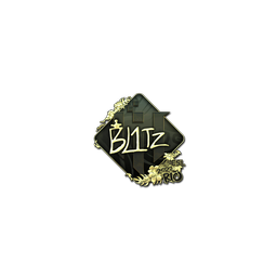 Sticker | bLitz (Gold) | Rio 2022