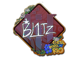 Sticker | bLitz (Glitter) | Rio 2022