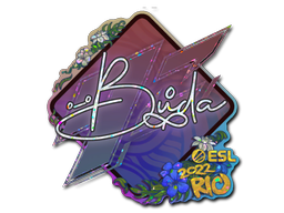 Sticker | BUDA (Glitter) | Rio 2022