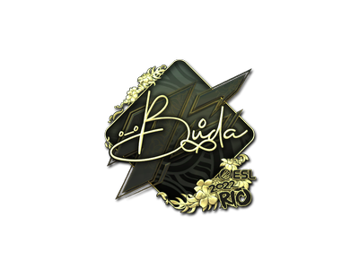 Sticker | BUDA (Gold) | Rio 2022