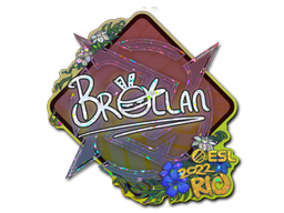 Sticker | Brollan (Glitter) | Rio 2022