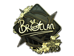 Sticker | Brollan (Gold) | Rio 2022