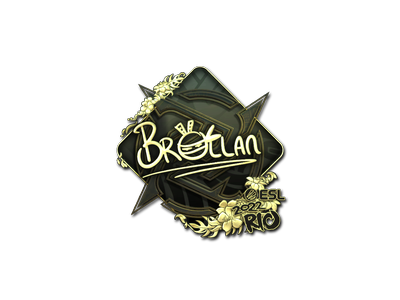 Sticker | Brollan (Gold) | Rio 2022