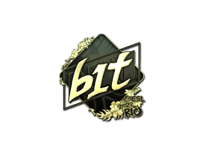 Sticker | b1t (Gold) | Rio 2022