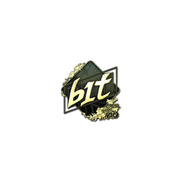 Sticker | b1t (Gold) | Rio 2022