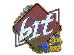 Sticker | b1t (Glitter) | Rio 2022