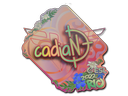 Sticker | cadiaN (Holo) | Rio 2022