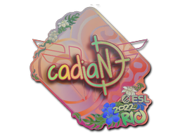 Primary image of skin Sticker | cadiaN (Holo) | Rio 2022