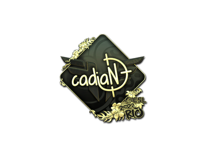 Autocolante | cadiaN (Gold) | Rio 2022