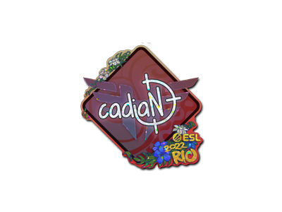 Sticker | cadiaN (Glitter) | Rio 2022