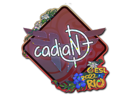 Sticker | cadiaN (Glitter) | Rio 2022