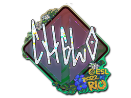 Sticker | chelo (Glitter) | Rio 2022