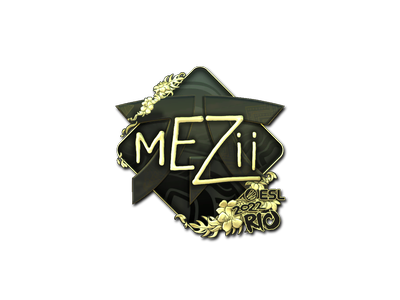 Autocolante | mezii (Gold) | Rio 2022