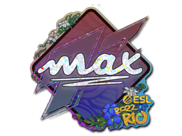 Sticker | max (Glitter) | Rio 2022