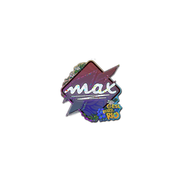 free cs2 skins Sticker | max (Glitter) | Rio 2022