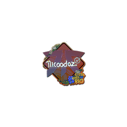 Sticker | nicoodoz (Glitter) | Rio 2022