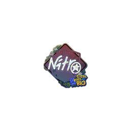 free cs2 skins Sticker | nitr0 (Glitter) | Rio 2022