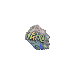 Sticker | nitr0 (Holo) | Rio 2022