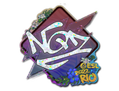 Sticker | NQZ (Glitter) | Rio 2022