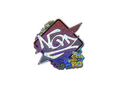 Sticker | NQZ (Glitter) | Rio 2022