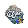 Sticker | oSee | Rio 2022