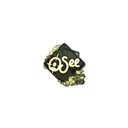 free cs2 skins Sticker | oSee (Gold) | Rio 2022