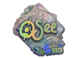 Sticker | oSee (Holo) | Rio 2022