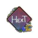 Sticker | HexT (Glitter) | Rio 2022