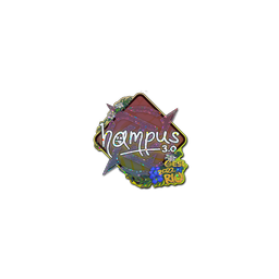 Sticker | hampus (Glitter) | Rio 2022