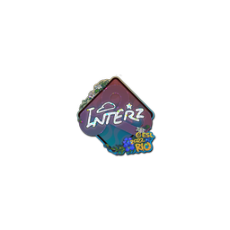 free cs2 skins Sticker | interz (Glitter) | Rio 2022