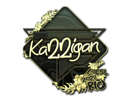 Sticker | karrigan (Gold) | Rio 2022