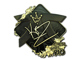 Sticker | KRIMZ (Gold) | Rio 2022