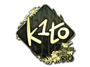 Sticker | k1to (Gold) | Rio 2022