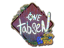 Sticker | tabseN (Glitter) | Rio 2022