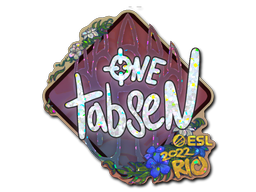 Sticker | tabseN (Glitter) | Rio 2022