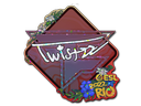 Sticker | Twistzz (Glitter) | Rio 2022