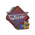 Sticker | Twistzz (Glitter) | Rio 2022