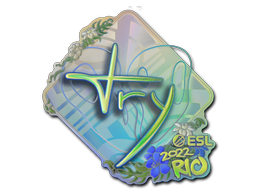 Sticker | TRY (Holo) | Rio 2022 image