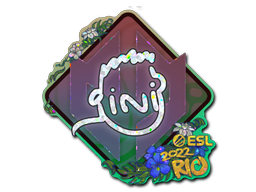 Sticker | VINI (Glitter) | Rio 2022