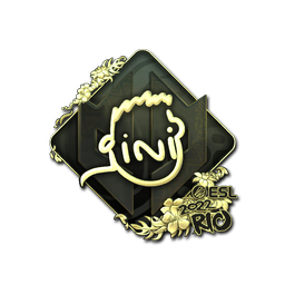 VINI (Gold) | Rio 2022 Sticker - CS2 Skins