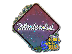 w0nderful (Glitter) | Rio 2022