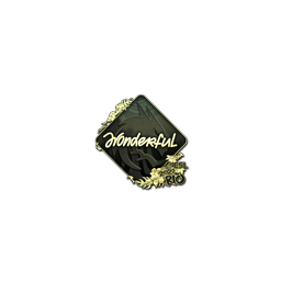 Sticker | w0nderful (Gold) | Rio 2022