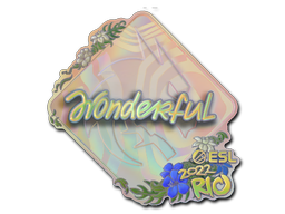 Sticker | w0nderful (Holo) | Rio 2022